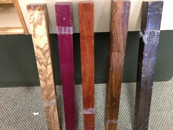 various woods