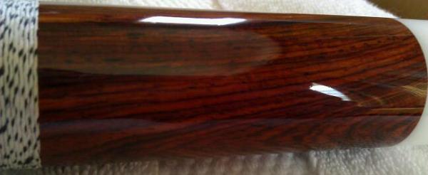 Wood in buttsleeve